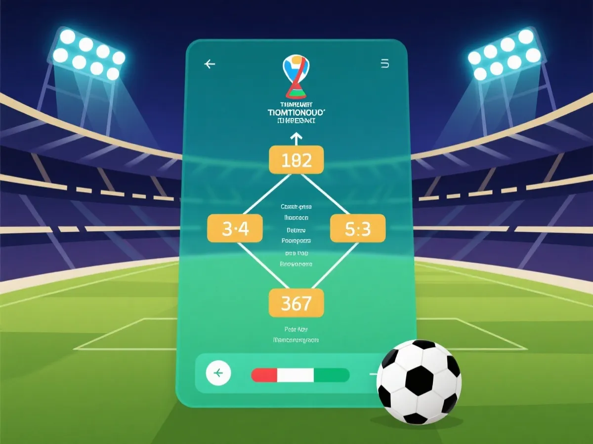 世界杯淘汰赛对阵图示意