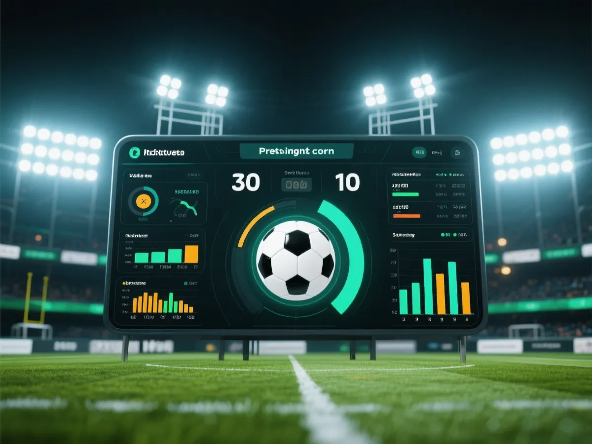 实时比分数据看板示意图